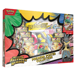 Ascended Heroes Mega Lucario Premium Poster Collection