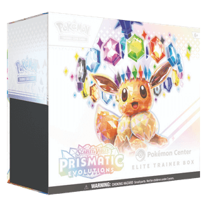 Prismatic Evolutions Pokemon Center Elite Trainer Box